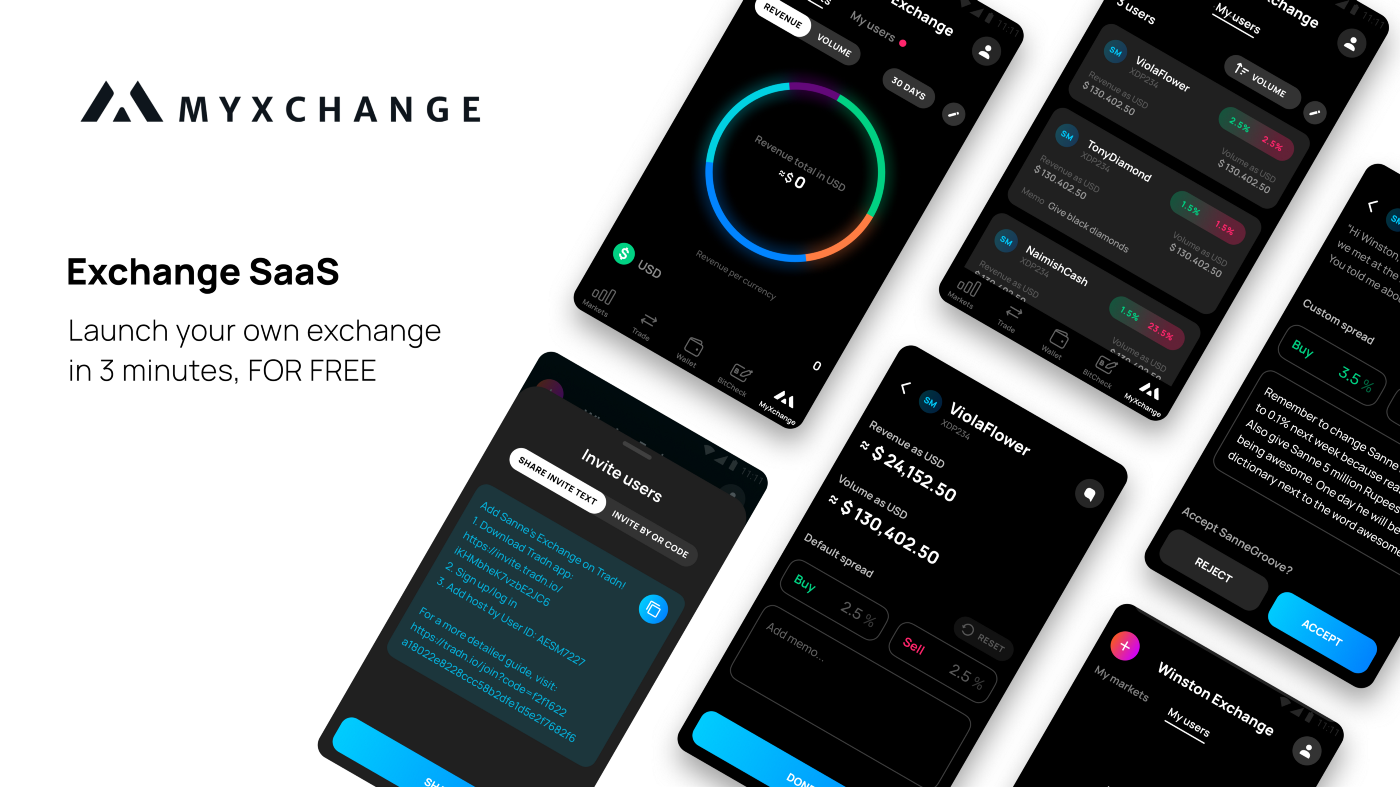 XREX Launches Crypto-Fiat ‘Exchange-as-a-Service’ Platform “MyXchange” for Money Transfer Organizations to Stabilize Cross-border Trade Amidst Dollar Crunch