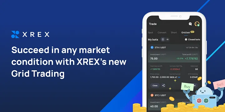 XREX Grid Trading Now Live: The Perfect Trading Tool for Novice and Experienced Traders