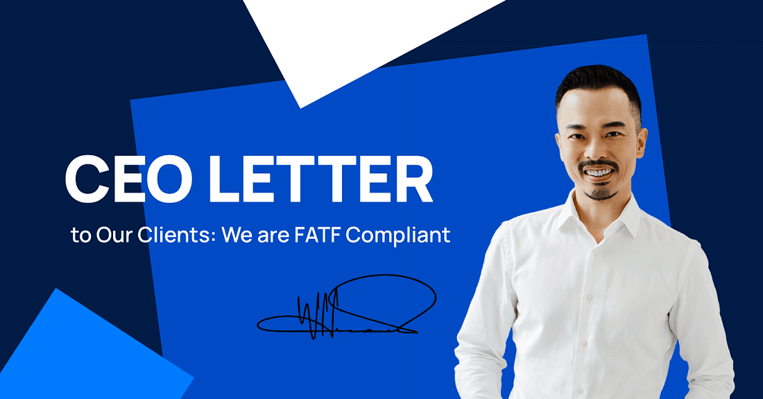 XREX CEO Letter to Our Clients: We are FATF Compliant